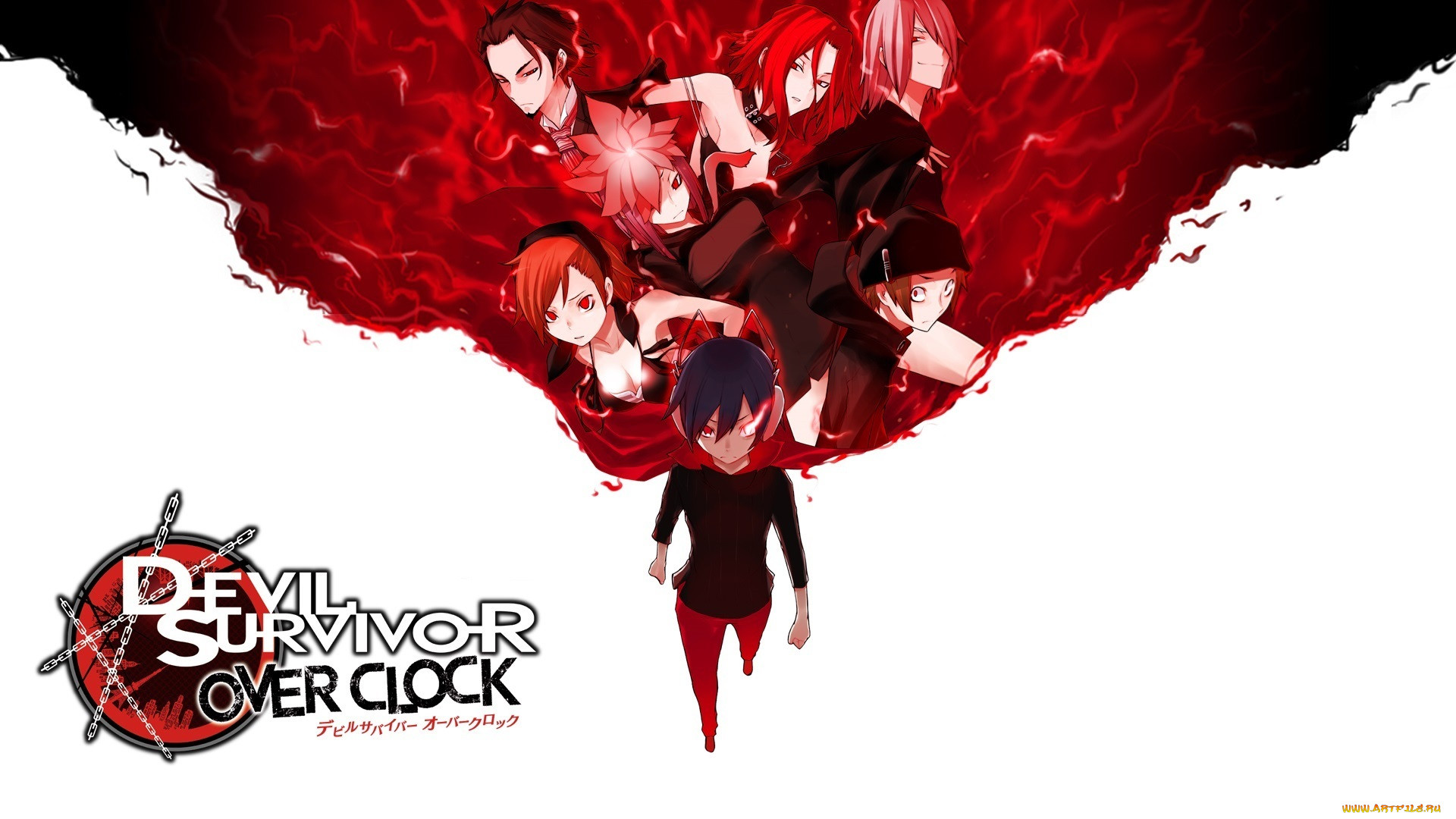 , devil survivor, art, suzuhito, yasuda, devil, survivor, yamato, houtsuin, hibiki, kuze, ronaldo, kuriki, gin, kamiya, naoya, haru, yoshino, , , , , 